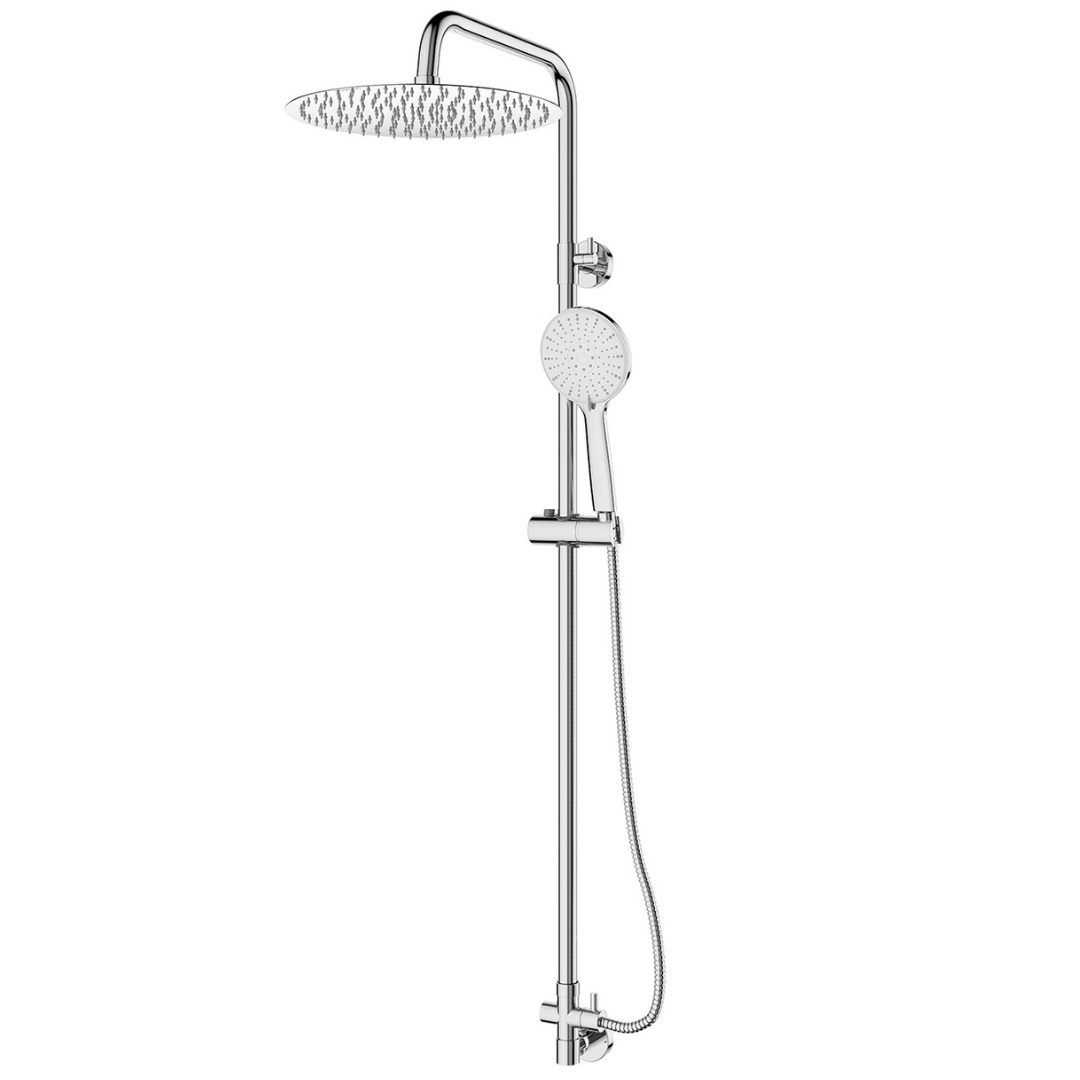 Rain shower set Tyler 30 CM Round Without tap - Chrome